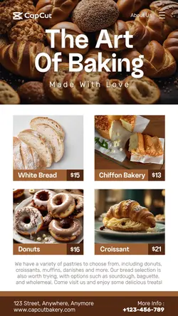Bakery Menu TikTok Post
