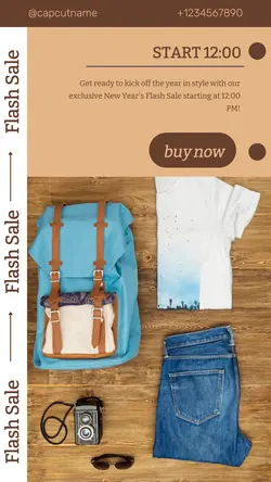 Product Promotion Brown outfit