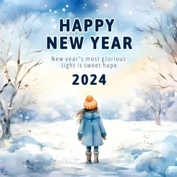 Happy New Year Greetings Linkedin Post