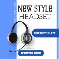 Electronics headset