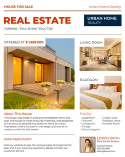 Real Estate House For Sale Instagram Potrait