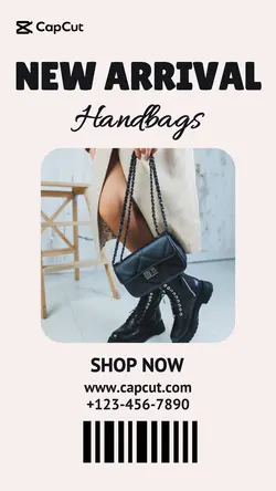 Handbags Product Display Insta Story Post
