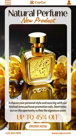 Beauty Perfume Sale Promotion