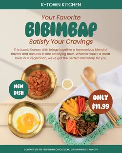 Food New Dish Promotion Instagram Portrait