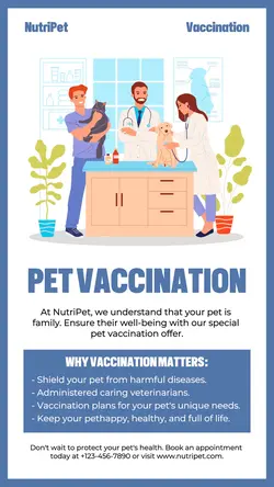 Pet Vaccination Promotion Instagram Story