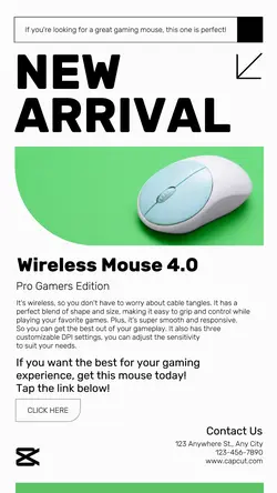 Electronic Mouse Product Display