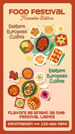 Food Festival November Edition Instagram Story