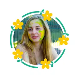 Non-marketing IG profile photo Bright Flowers