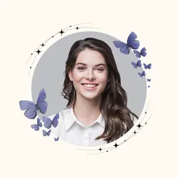 Self Media Avatar Profile Photo Template