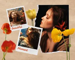 Non-marketing Aesthetic Photo Collage