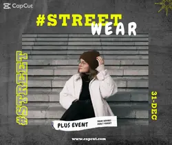 Streetwear Event Facebook Post