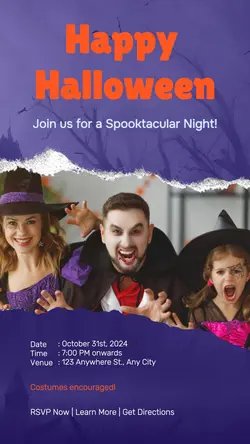 Happy Halloween Instagram Story