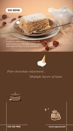 Foods & Beverage Cake Promotion weak marketing