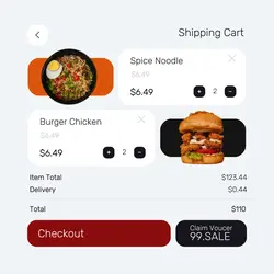 2024hot Shopping Cart Food