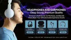 Electronics Headphones and Earphones