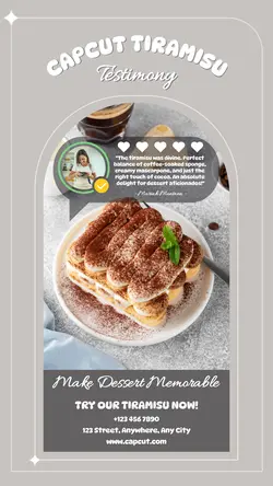 Food Desert Testimony Instagram Story