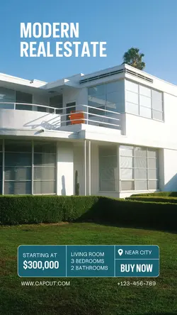 House listing instagram story