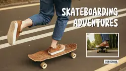 Youtube Thumbnail Vlog - Skateboarding Adventures