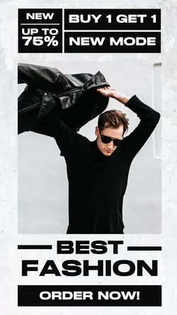 Best Man Fashion Promtion