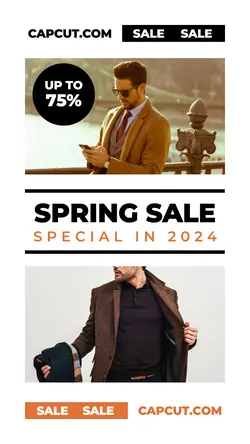 2024 Spring Fashion  Man Jacket Instastory