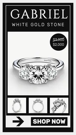 Gold Stone Jewelry sale instagram story