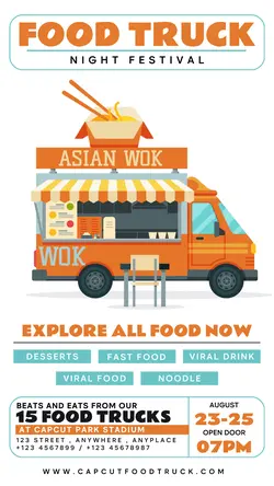 Food and Beverage Food Truck Festival