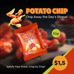 E-Commerce Potato Chip Product Display