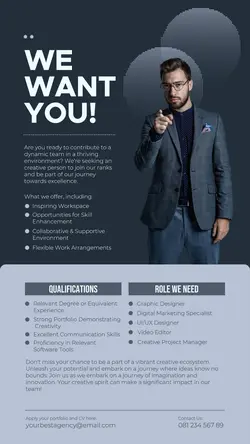 Business Recruitment Instagram Post