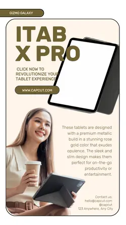 Electronic Product Display Tiktok Post
