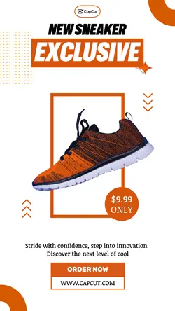 Fashion Sneaker Exclusive Instagram Stories