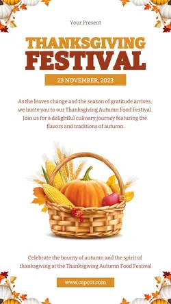 Autumn Festival Instagram Story