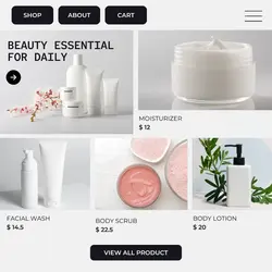 2024hot Promotional Page In App Banner Beauty