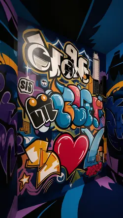 Wallpaper Creative Poster Urban Street Art Abstract