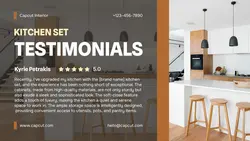 Furniture Kitchen Set Testimonials Twitter Post