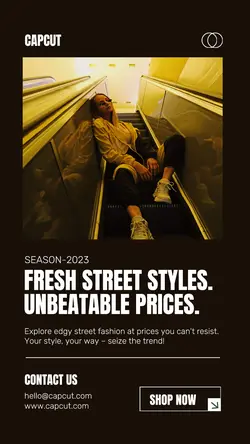 Fashion Streetwear Instagram Story