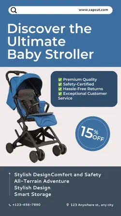 Maternal and infant care Baby Stroller Promotion
