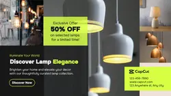 Lamp promotion twitter post