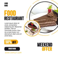 Food Restaurant Instagram Post
