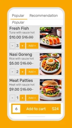 2024hot add to cart food