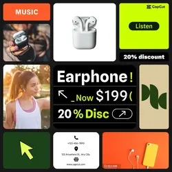Electronic products Discount headphones 