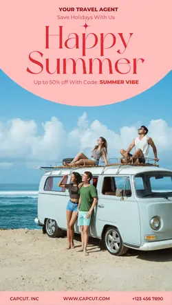 Travel Agency Promotion Minimalist 4733