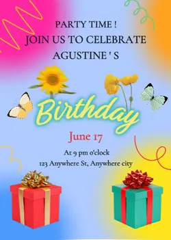 Personal occasions - Invitation birth