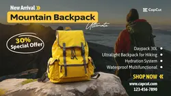 Fashion New Arrival Mountain Backpack