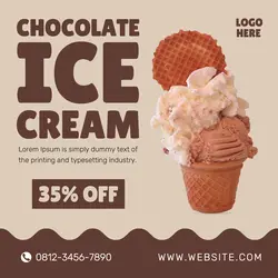 Ice Cream Template