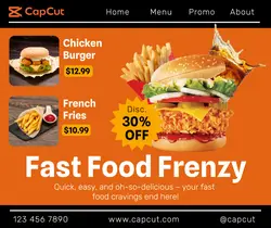 Fas Food Frenzy Promotion Facebook Post