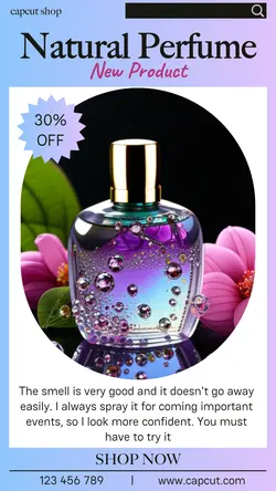 Beauty Perfume Sale Promotion
