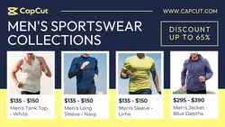 Fashion Sportswear Product Display Facebook Cover