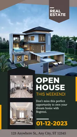 Open House Product Display Instagram Story