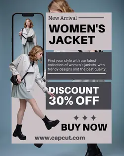 Fashion Promotion Instagram Portrait