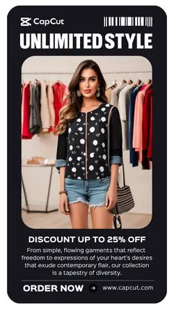 Unlimited Style Fashion Promotion Instagram Story